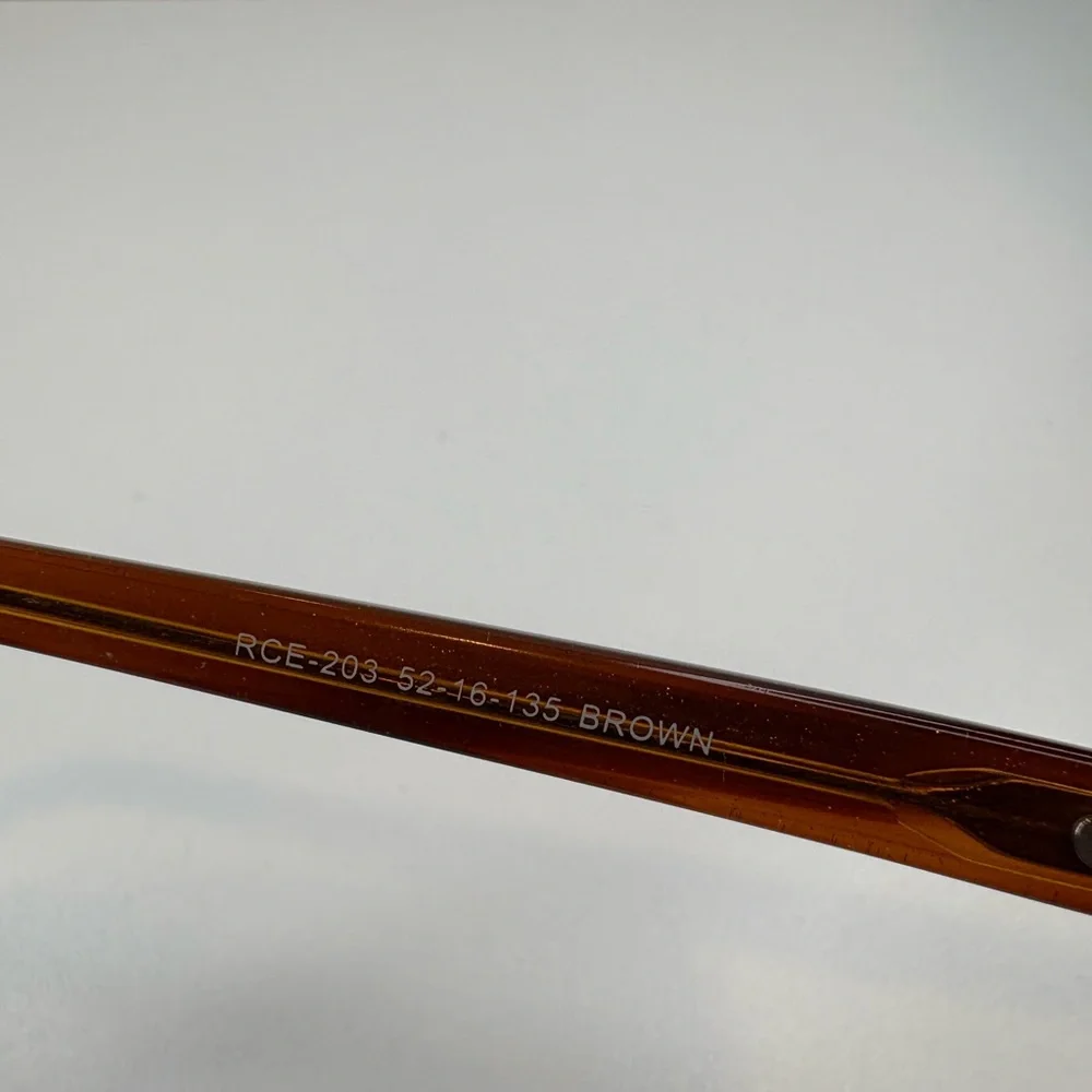 FRAMES ONLY- RUNWAY COUTURE‎ RCE 203 - 52•16•135 BROWN Eyeglasses Frames